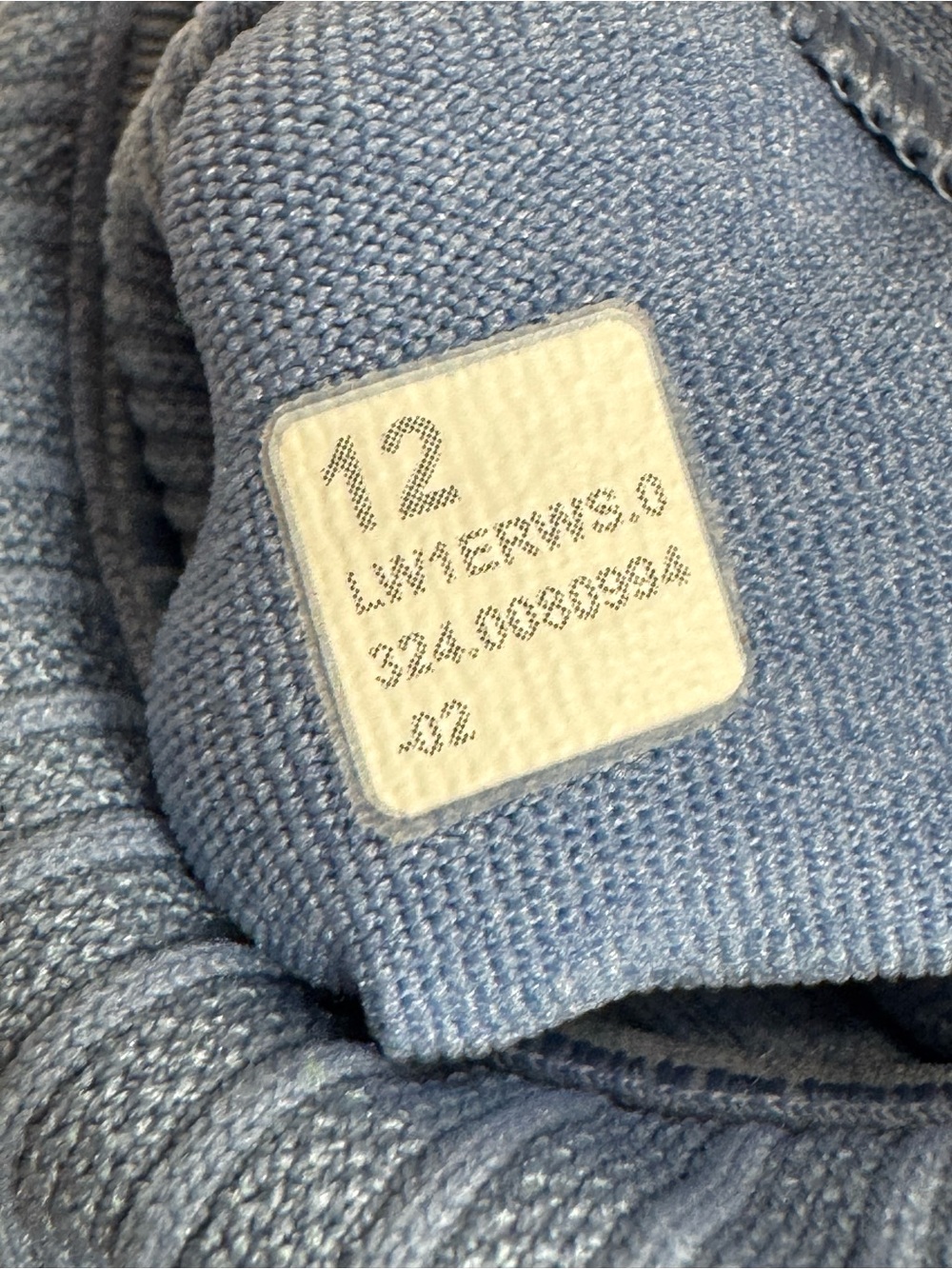 174: Lululemon Ebb to Street Scoop-Neck Cropped Tank Top B/C Cup Blue Willow 12 - Picture 4 of 4